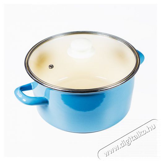 Too LINE BLUE 5,5 literes, 24cm átmérő, 12cm magasságú lábas (fazék) üveg fedővel Konyhai termékek - Konyhai eszköz - Ételfogó - 508589