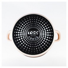 Too LINE ROSE 3,65 literes, 22cm átmérő, 11cm magasságú lábas (fazék) üveg fedővel Konyhai termékek - Konyhai eszköz - Ételfogó - 508572