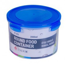 Too KT-070 2000ml-es kerek ételtároló doboz Konyhai termékek - Edény - Ételtároló - 508838
