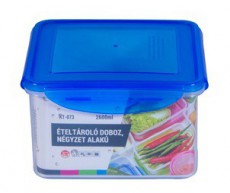 Too KT-073 2600ml-es négyzet alakú ételtároló doboz Konyhai termékek - Edény - Ételtároló - 508841