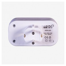 Too ADW-200 2 aljzat fehér fali hálózati adapter Akkuk és töltők - Li-ion akkumulátor és töltő (gyári) - Töltő / hálózati adapter - 514877