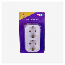 Too ADW-200 2 aljzat fehér fali hálózati adapter Akkuk és töltők - Li-ion akkumulátor és töltő (gyári) - Töltő / hálózati adapter - 514877