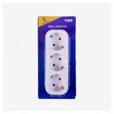 Too ADW-300 3 aljzat fehér fali hálózati adapter Akkuk és töltők - Li-ion akkumulátor és töltő (gyári) - Töltő / hálózati adapter - 514878