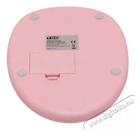 Too KSC-111-P rózsaszín elektronikus konyhai mérleg Konyhai termékek - Konyhai mérleg