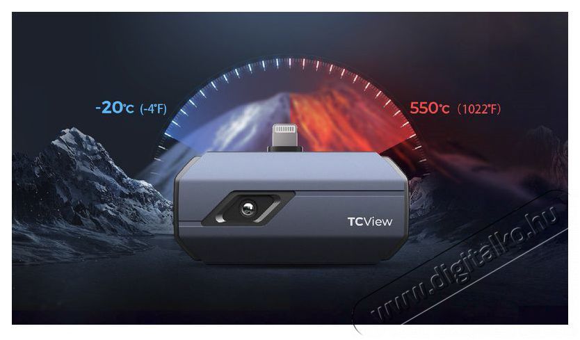 TOPDON TCView TC002 hőkamera F&eacute;nyk&eacute;pezőg&eacute;p / kamera - Megfigyelő / IP kamera - 529099