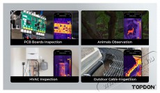 TOPDON TS001 Hőkamera F&eacute;nyk&eacute;pezőg&eacute;p / kamera - Megfigyelő / IP kamera - 529100