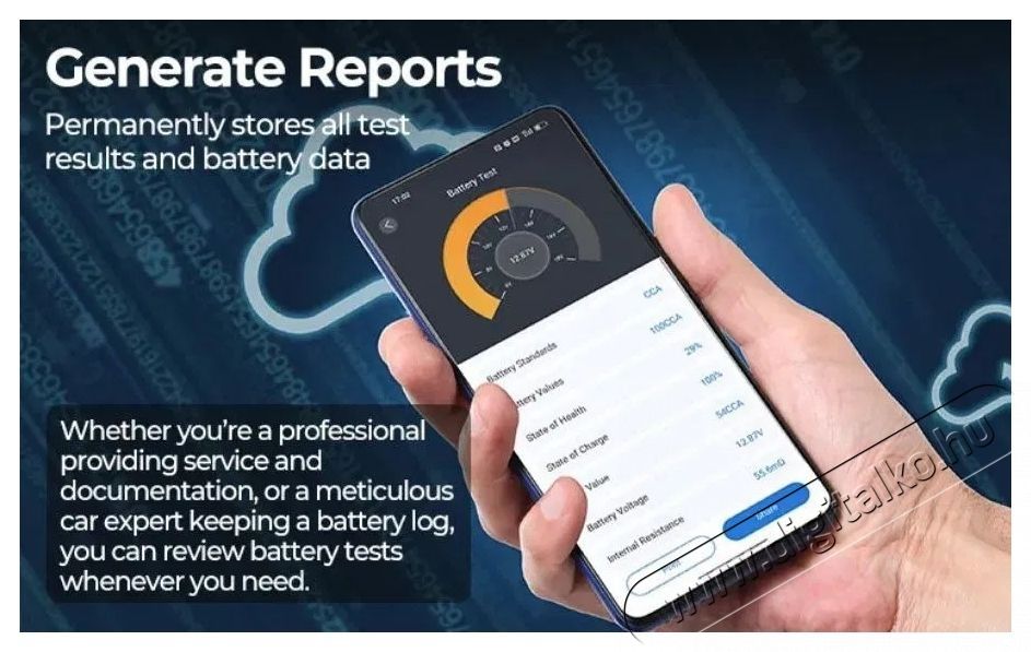 TOPDON V2200Plus ind&iacute;t&aacute;sr&aacute;seg&iacute;tő - aut&oacute;ind&iacute;t&oacute; &eacute;s akkumul&aacute;tor tesztelő Aut&oacute;hifi / Aut&oacute; felszerel&eacute;s - Aut&oacute;s / aut&oacute;hifi kieg&eacute;sz&iacute;tő - Aut&oacute; akkumul&aacute;tor t&ouml;ltő - 532347