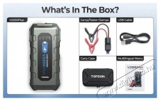 TOPDON V2200Plus ind&iacute;t&aacute;sr&aacute;seg&iacute;tő - aut&oacute;ind&iacute;t&oacute; &eacute;s akkumul&aacute;tor tesztelő Aut&oacute;hifi / Aut&oacute; felszerel&eacute;s - Aut&oacute;s / aut&oacute;hifi kieg&eacute;sz&iacute;tő - Aut&oacute; akkumul&aacute;tor t&ouml;ltő - 532347