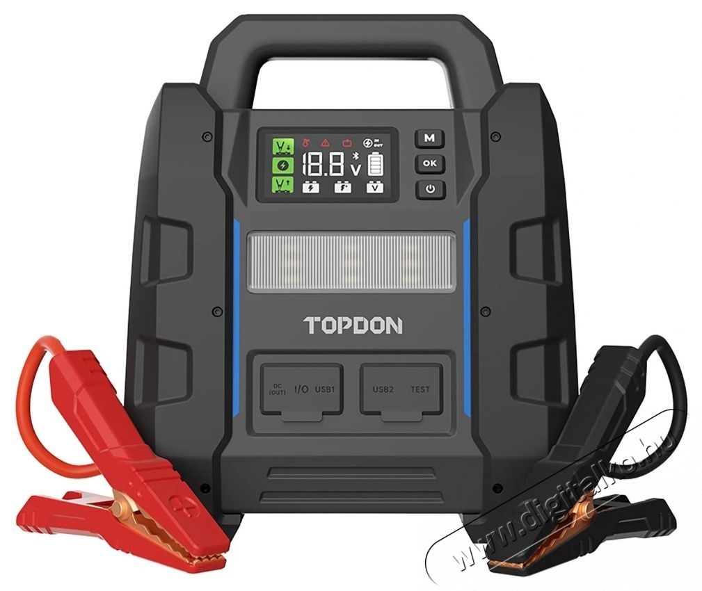 TOPDON V4500Plus Ind&iacute;t&aacute;sr&aacute;seg&iacute;tő &eacute;s akkumul&aacute;tor teszter Aut&oacute;hifi / Aut&oacute; felszerel&eacute;s - Aut&oacute;s / aut&oacute;hifi kieg&eacute;sz&iacute;tő - Aut&oacute; akkumul&aacute;tor t&ouml;ltő - 532343