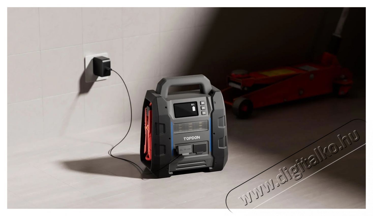 TOPDON V4500Plus Ind&iacute;t&aacute;sr&aacute;seg&iacute;tő &eacute;s akkumul&aacute;tor teszter Aut&oacute;hifi / Aut&oacute; felszerel&eacute;s - Aut&oacute;s / aut&oacute;hifi kieg&eacute;sz&iacute;tő - Aut&oacute; akkumul&aacute;tor t&ouml;ltő - 532343