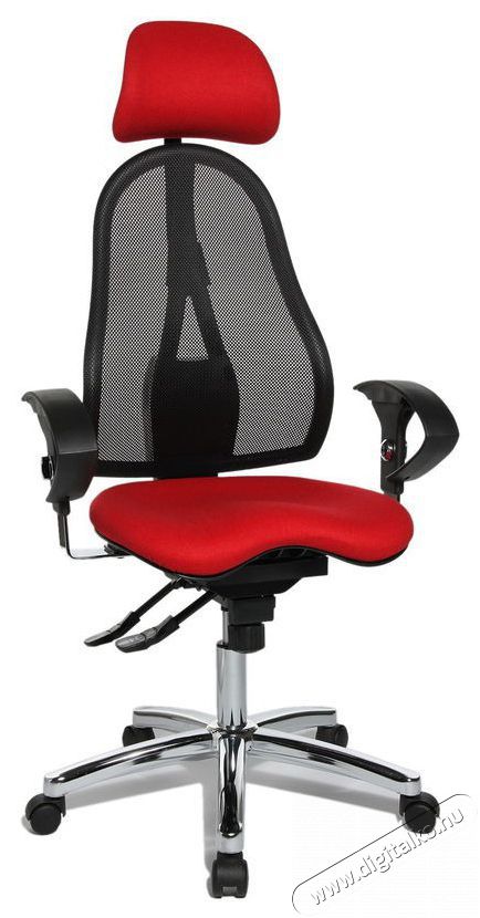 TOPSTAR Sitness 45 Irodai Sz&eacute;k Piros Iroda &eacute;s sz&aacute;m&iacute;t&aacute;stechnika - Egy&eacute;b sz&aacute;m&iacute;t&aacute;stechnikai term&eacute;k - 518458