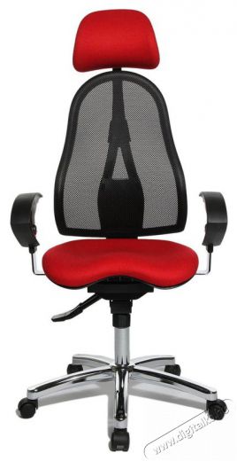 TOPSTAR Sitness 45 Irodai Sz&eacute;k Piros Iroda &eacute;s sz&aacute;m&iacute;t&aacute;stechnika - Egy&eacute;b sz&aacute;m&iacute;t&aacute;stechnikai term&eacute;k - 518458