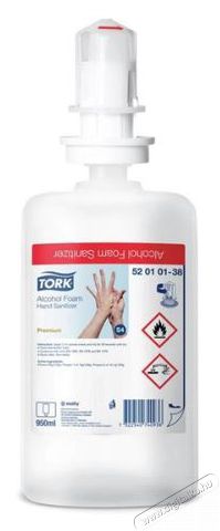 TORK biocid hatású alkoholos kézfertőtlenítő hab Szépségápolás / Egészség - Egyéb szépség / egészség termék - 388051