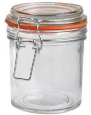 Toro ÜVEG ÉLELMISZERTÁROLÓ DOBOZ, PATENTOS FEDÉL, 8,3 X 10 CM 270 ML Konyhai termékek - Edény - Ételtároló - 530187