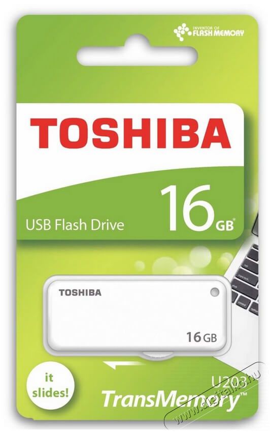 Toshiba TransMemory U203 USB2.0 16GB (THN-U203W0160E4) pendrive Egyéb - Nem forgalmazzuk ! - 334250