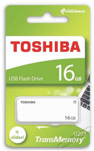 Toshiba TransMemory U203 USB2.0 16GB (THN-U203W0160E4) pendrive Egyéb - Nem forgalmazzuk ! - 334250