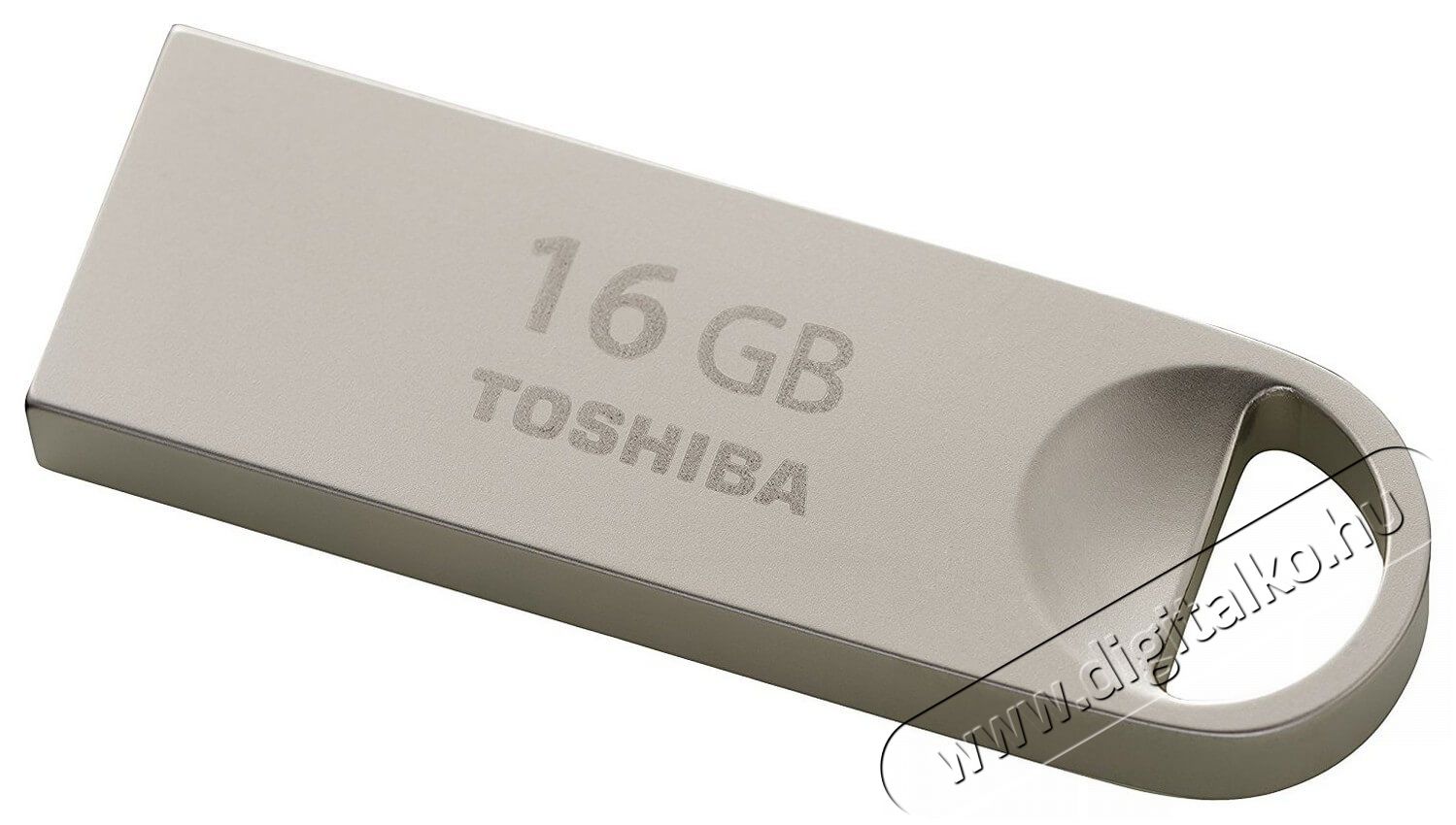 Toshiba 16GB USB2.0 TransMemory U401 (THN-U401S0160E4) pendrive - ezüst Memória kártya / Pendrive - Pendrive - 334251