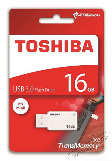 Toshiba TransMemory U303 USB3.0 16GB (THN-U303W0160E4) pendrive Egyéb - Nem forgalmazzuk ! - 334253
