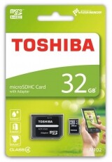 Toshiba 32GB SD N102 (SDHC Class 4) (THN-N102K0320M4) memória kártya Memória kártya / Pendrive - MicroSD / MicroSDHC kártya - 334255