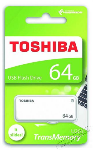 Toshiba TransMemory U203 USB2.0 64GB (THN-U203W0640E4) pendrive Egyéb - Nem forgalmazzuk ! - 334263