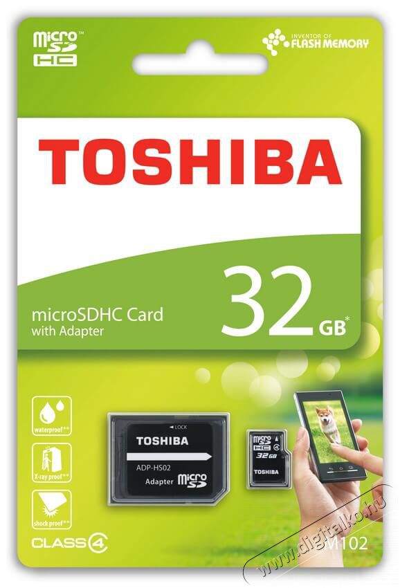 Toshiba M102 8GB Class 4 micro SD (THN-M102K0080M2) memóriakártya Memória kártya / Pendrive - MicroSD / MicroSDHC kártya - 334267