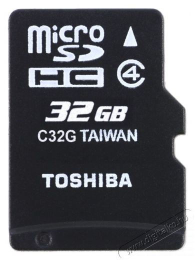 Toshiba M102 8GB Class 4 micro SD (THN-M102K0080M2) memóriakártya Memória kártya / Pendrive - MicroSD / MicroSDHC kártya - 334267