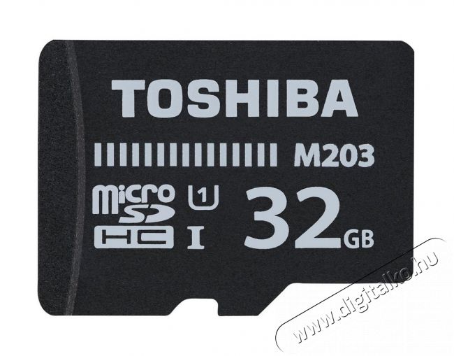Toshiba M203 32GB micro SD (THN-M203K0320EA) memória kártya Memória kártya / Pendrive - MicroSD / MicroSDHC kártya - 341534