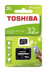 Toshiba M203 32GB micro SD (THN-M203K0320EA) memória kártya Memória kártya / Pendrive - MicroSD / MicroSDHC kártya - 341534
