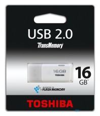 Toshiba Hayabusa UT16GHW 16GB USB 2.0 pendrive - fehér Memória kártya / Pendrive - Pendrive - 313153