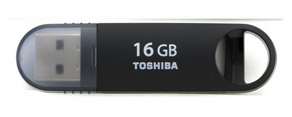Toshiba Suzaku UT16GSB 16GB USB 3.0 pendrive - fekete Memória kártya / Pendrive - Pendrive - 313155