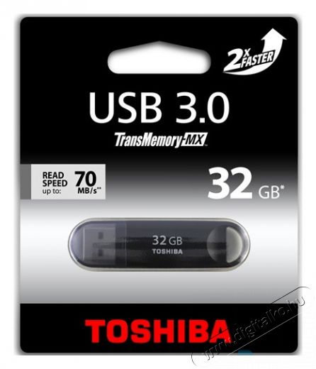 Toshiba Suzaku UT32GSB 32GB USB 3.0 pendrive - fekete Egyéb - Nem forgalmazzuk ! - 313159