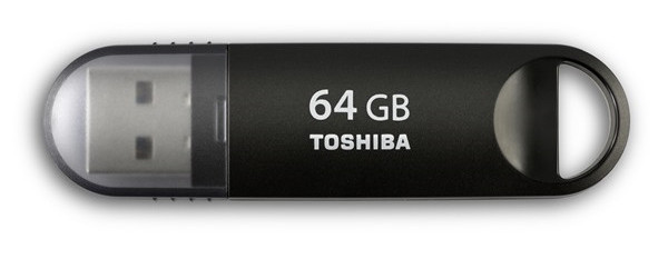 Toshiba Suzaku UT64GSB 64GB USB 3.0 pendrive - fekete Memória kártya / Pendrive - Pendrive - 313161