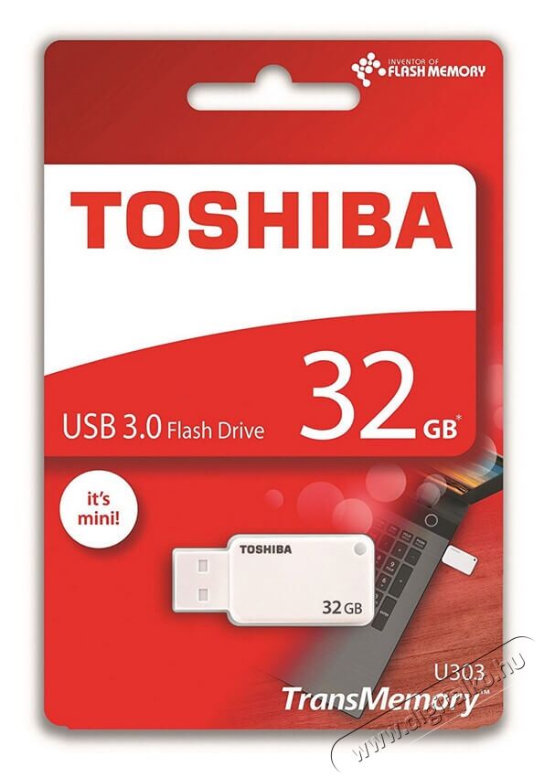 Toshiba TransMemory U303 USB3.0 32GB (THN-U303W0320E4) pendrive Egyéb - Nem forgalmazzuk ! - 334260