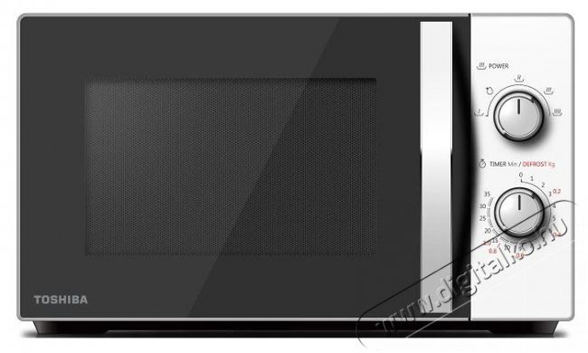 Toshiba MWP-MG20P (WH) mikrohullámú sütő Konyhai termékek - Mikrohullámú sütő - Mikrohullámú sütő (szabadonálló) - 373303