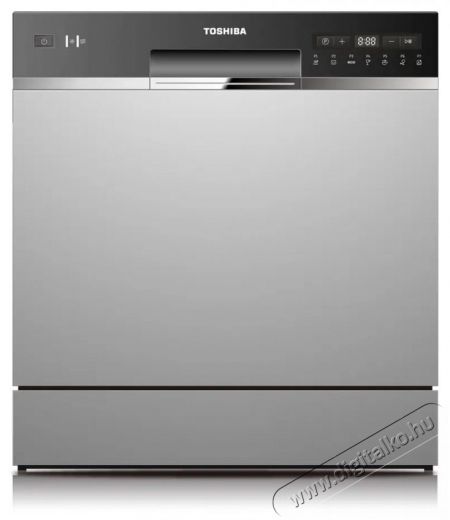 Toshiba DW-08T2(S) Asztali mosogat&oacute;g&eacute;p Konyhai term&eacute;kek - Mosogat&oacute;g&eacute;p - Norm&aacute;l (60cm) szabadon&aacute;ll&oacute; mosogat&oacute;g&eacute;p - 381127