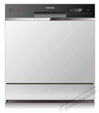 Toshiba DW-08T2(W) Asztali mosogatógép Konyhai termékek - Mosogatógép - Normál (60cm) szabadonálló mosogatógép - 381128