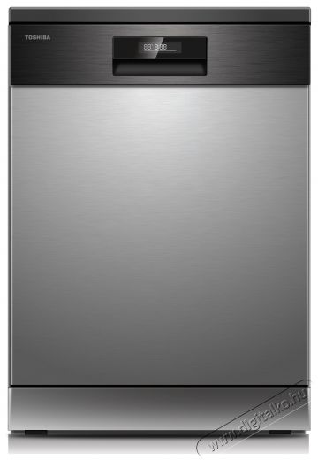 Toshiba DW-14F4EE(SS) Mosogatógép Konyhai termékek - Mosogatógép - Normál (60cm) szabadonálló mosogatógép - 381132