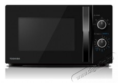 Toshiba MW-MM20P mikrohullámú sütő - fekete Konyhai termékek - Mikrohullámú sütő - Mikrohullámú sütő (szabadonálló) - 399381