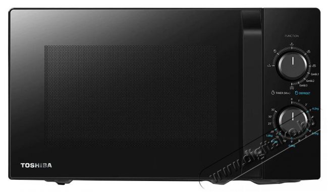 Toshiba MW2-MG20P grillezős mikrohullámú sütő - fekete Konyhai termékek - Mikrohullámú sütő - Mikrohullámú sütő (szabadonálló) - 370869