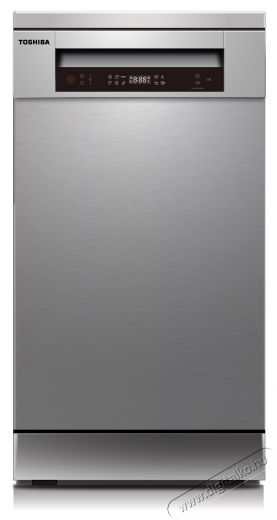 Toshiba DW-10F2EE(S) Mosogatógép Konyhai termékek - Mosogatógép - Keskeny (45cm-ig) szabadonálló mosogatógép - 381129