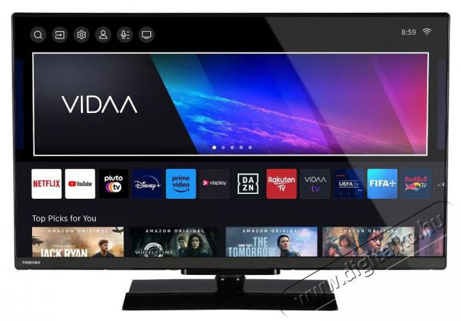 Toshiba 32  32LV3E63DG Televíziók - LED televízió - 1080p Full HD felbontású - 506120