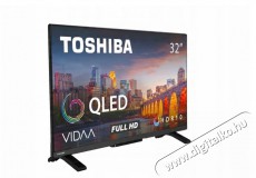 Toshiba 32 32QV2F63DG Full HD Smart QLED TV Televíziók - LED televízió - 1080p Full HD felbontású - 506270