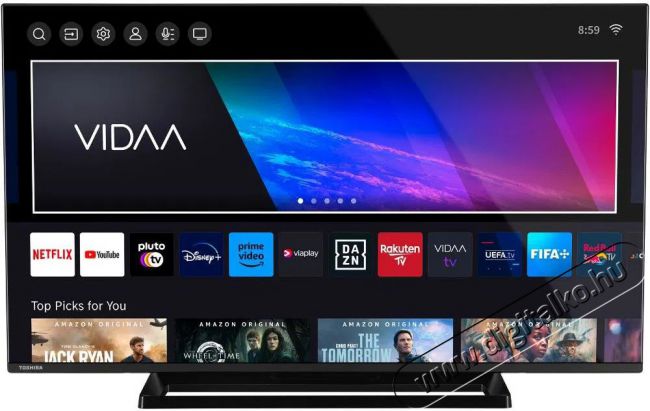 Toshiba 43LV3E63DG Televíziók - LED televízió - 1080p Full HD felbontású - 512507