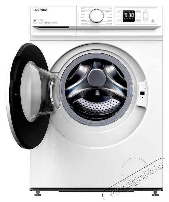 Toshiba TW-BL80A2 mos&oacute;g&eacute;p, 7 kg, 1200 ford./perc, B energiaoszt&aacute;ly, kijelző, Ultra Fine Bubble, Steam Wash, Wi-Fi funkci&oacute;, feh&eacute;r H&aacute;ztart&aacute;s / Otthon / K&uuml;lt&eacute;r - Mos&oacute;g&eacute;p / sz&aacute;r&iacute;t&oacute;g&eacute;p - El&ouml;lt&ouml;ltős norm&aacute;l (60cm-ig) mos&oacute;g&eacute;p - 537510