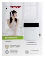 Tosot SCKWH-5001C ultrahangos párásító készülék Szépségápolás / Egészség - Légtisztító / párásító / párátlanító - Párásító - 342926