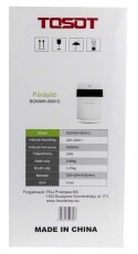 Tosot SCKWH-5001C ultrahangos párásító készülék Szépségápolás / Egészség - Légtisztító / párásító / párátlanító - Párásító - 342926