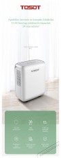 Tosot TDN16BGB-K5EBA1A WIFI Párátlanító készülék Szépségápolás / Egészség - Légtisztító / párásító / párátlanító - Páramentesítő - 493199