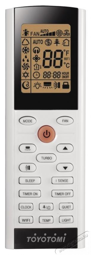 Toyotomi-Japan KTN-18CH/KTG-18CH 18000 BTU Wi-Fi Kl&iacute;ma H&aacute;ztart&aacute;s / Otthon / K&uuml;lt&eacute;r - Ventil&aacute;tor / L&eacute;gkondicion&aacute;l&oacute; - Split kl&iacute;ma - 537513