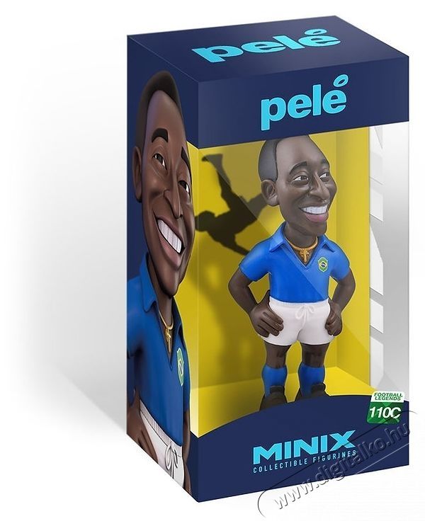Toys Humans MINIX Football Icon  Brazil 2nd Kit- Pel&eacute; H&aacute;ztart&aacute;s / Otthon / K&uuml;lt&eacute;r - J&aacute;t&eacute;k / Sport - J&aacute;t&eacute;kfigura - 532377
