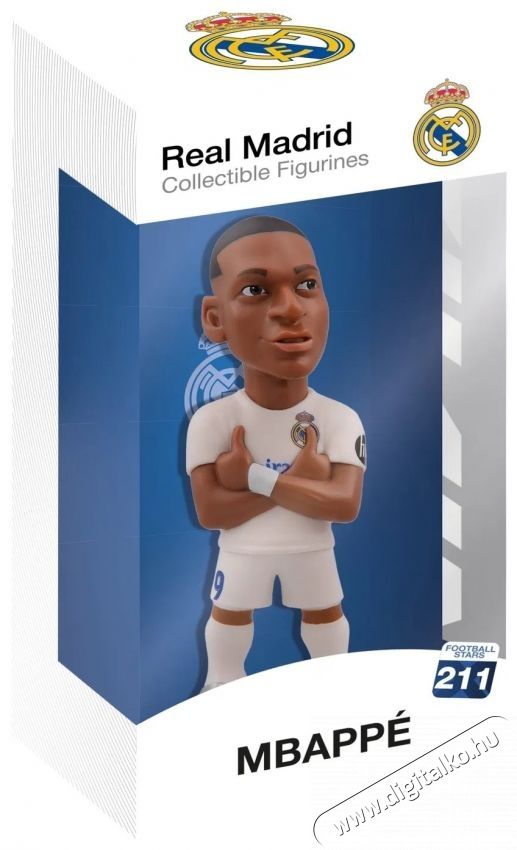 Toys Humans MINIX Football  Real Madrid - Mbapp&eacute; H&aacute;ztart&aacute;s / Otthon / K&uuml;lt&eacute;r - J&aacute;t&eacute;k / Sport - J&aacute;t&eacute;kfigura - 532355